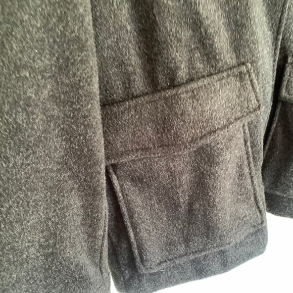 BANANA REPUBLIC FACTORY BRUSHED SHORT JACKET - SIZE L PETITE - Picture 8 of 11